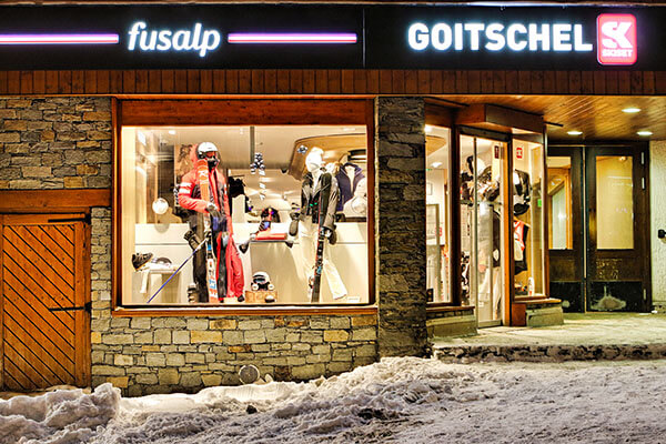 Extérieur du magasin Goitschel Sport I