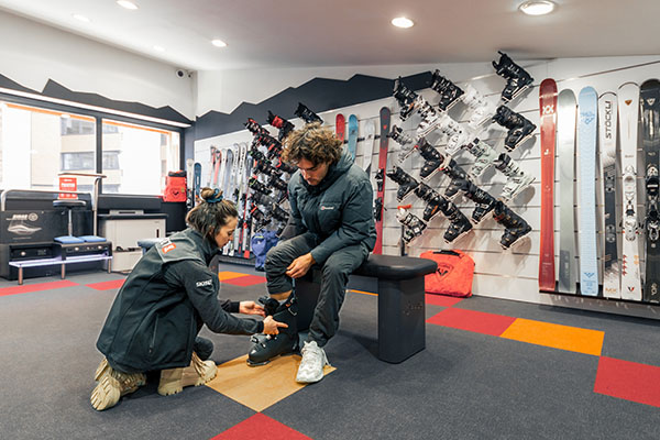 Intérieur d'un magasin Goitschel Sport